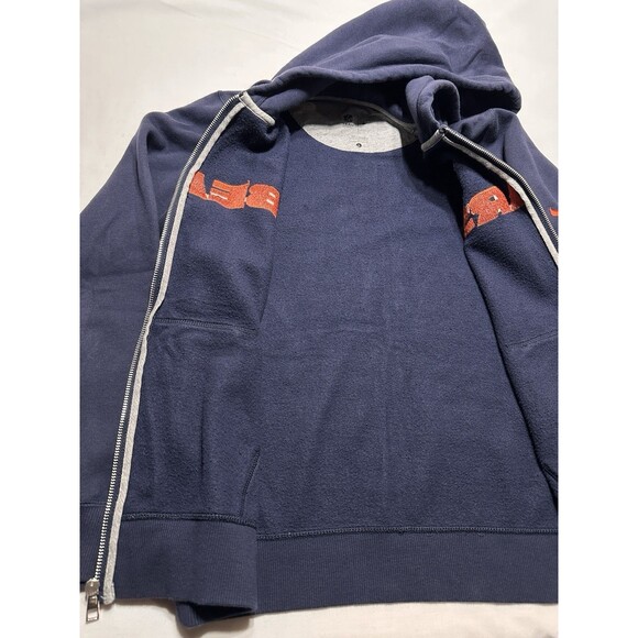 Chicago Bears Full Zip Hooded Jacket Nike NFL Womens Large *READ - Picture 4 of 13